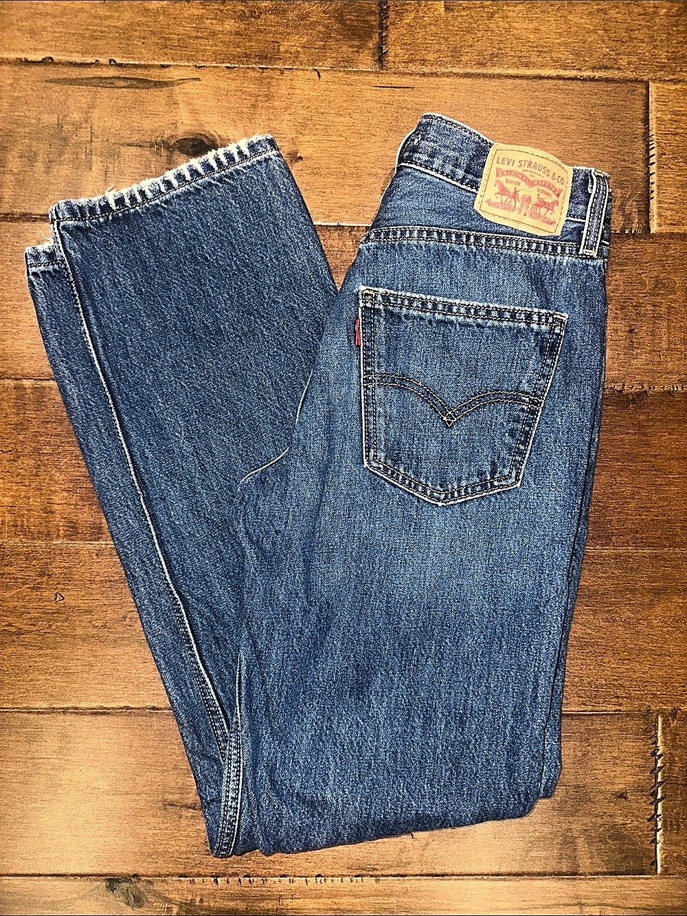 Levi's Low Pro Straight Jeans Blue